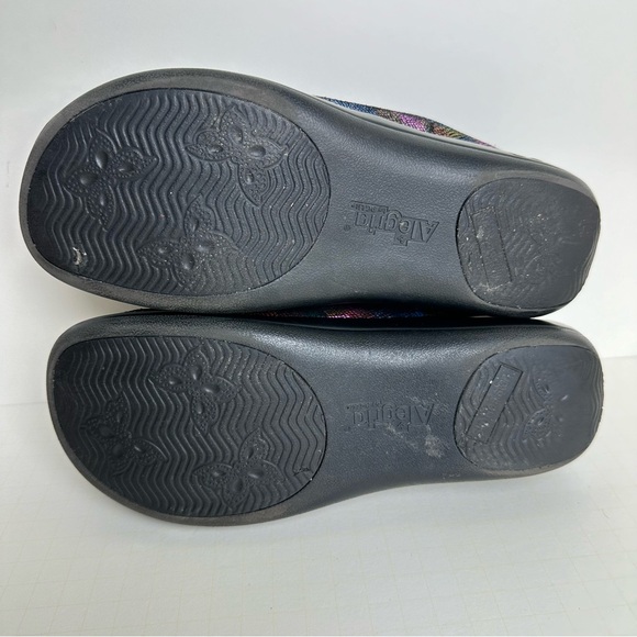 Alegria Clogs Womens Size 38 or 8 - 8.5 US Kay-585 Multicolor Mules Nurse - Picture 8 of 8